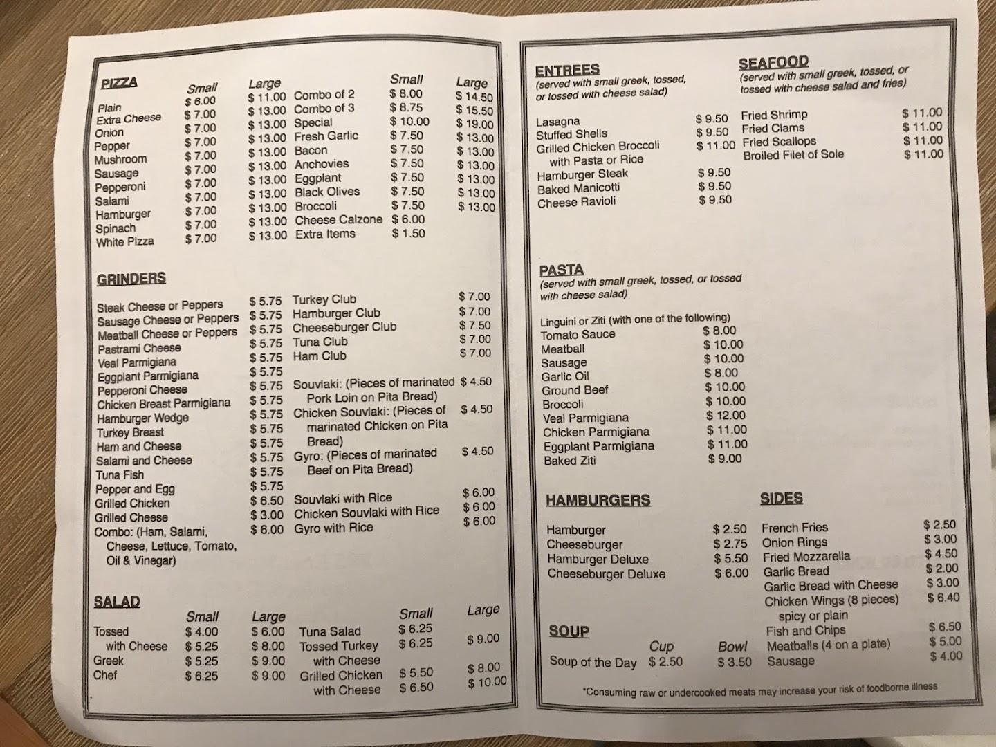 Sergio's Pizza & Restaurant